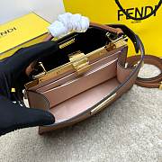 Fendi Peekaboo ISeeU Brown Bag Size 27x11x21CM - 5