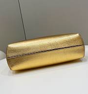 Fendi Pre-Owned First Clutch Gold Bag Size 23x10x18cm - 5