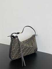 Fendi Simply Brown FF Jacquard Size 34x4x20CM - 6