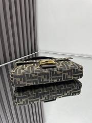 Fendi Zucca Mamma Baguette Gold Bag Size 29x9x11cm - 6