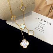 Van Cleef & Arpels Alhsmbra 4 Leaf Clover Necklace 01 - 5
