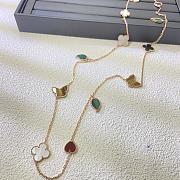 Van Cleef & Arpels Butterfly Flower Necklace - 5