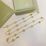 Van Cleef & Arpels Necklace Mini Laser 20 Flower - 3