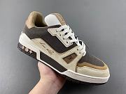 Louis Vuitton Trainer Sports Brown Shoes - 3