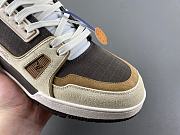 Louis Vuitton Trainer Sports Brown Shoes - 2