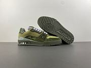 Louis Vuitton Trainer Sports Green Shoes - 4