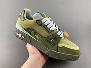 Louis Vuitton Trainer Sports Green Shoes - 2