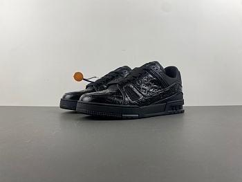Louis Vuitton Trainer Sports Black Shoes