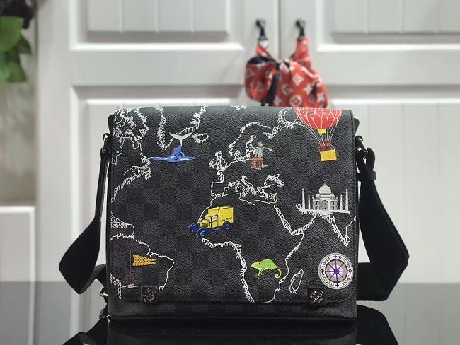 LV DISTRICT PM N41028DT Size 25x22x8cm - 1