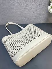 Prada Panier Leather White Bag Size 32x29CM - 6