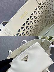 Prada Panier Leather White Bag Size 32x29CM - 2