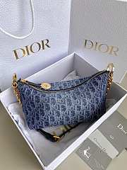 Dior Star Denim Blue Bag Size 28x14x10CM - 1