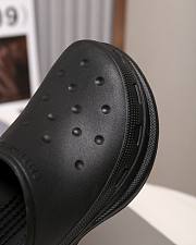 Balenciaga Crocs Rubber Mules in Black - 4