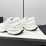 Chanel White White Low Top Sneakers - 5
