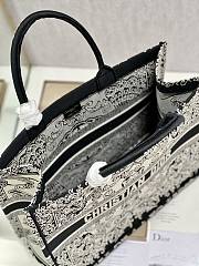 Dior Book Tote Bag Black Size 42x35x18CM - 2