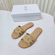 Dior Dway Slide White Leather D5647-02 - 3