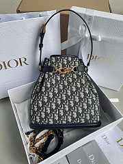 Dior Cest Bag Blue Navy Size 24x10x24CM - 1