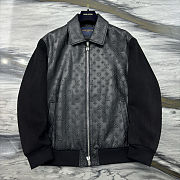 Louis Vuitton Leather Jacket Top Version LV10 - 6