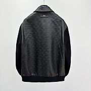 Louis Vuitton Leather Jacket Top Version LV10 - 5