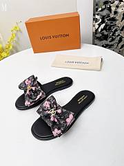 LV x TM Lily Flat Mule Black 3723012 - 1