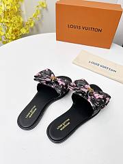 LV x TM Lily Flat Mule Black 3723012 - 2