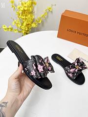 LV x TM Lily Flat Mule Black 3723012 - 5