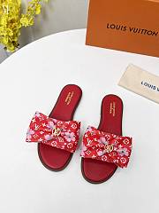 LV x TM Lily Flat Mule Red 3723012 - 3