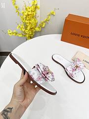 LV x TM Lily Flat Mule White 3723012 - 3
