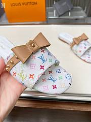 LV x TM Monogram Flat Slide White 287002 - 5