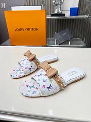 LV x TM Monogram Flat Slide White 287002 - 3