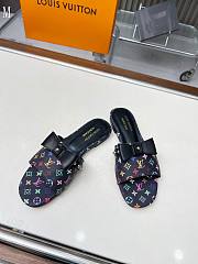 LV x TM Monogram Flat Slide Black 287002 - 2