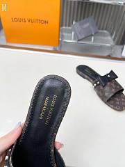LV x TM Monogram Flat Slide Brown 287002 - 5