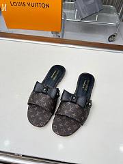 LV x TM Monogram Flat Slide Brown 287002 - 2