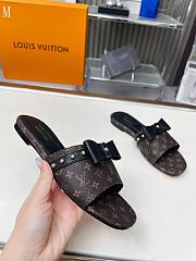 LV x TM Monogram Flat Slide Brown 287002 - 4