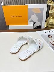 LV x TM Monogram Flat Slide White 287003 - 2
