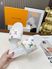 LV x TM Monogram Flat Slide White 287003 - 3