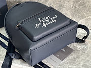 Dior And Hylton Nel Bifold Navy Blue Backpack 32x43x19cm - 4