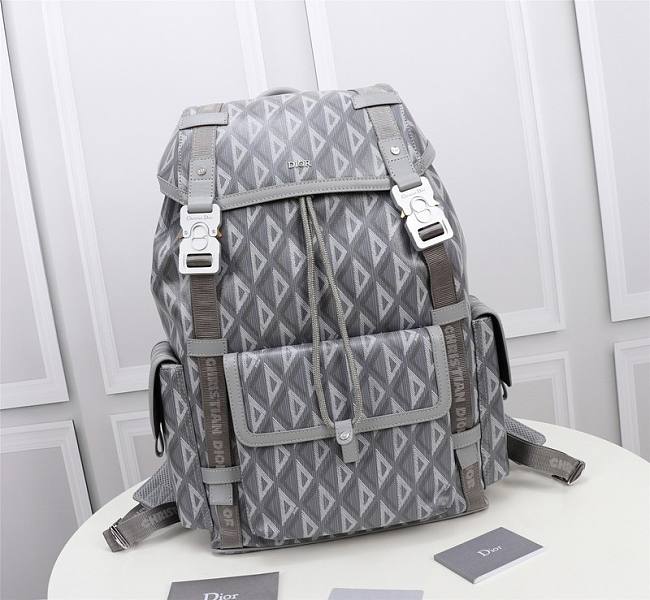 Dior Hit the Road CD Bag Canvas Gray Size 43x51x20cm - 1