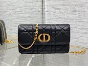 Dior Miss Caro Pouch Chain Black Size 19x11x14CM - 3