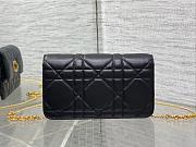 Dior Miss Caro Pouch Chain Black Size 19x11x14CM - 4