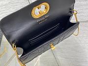 Dior Miss Caro Pouch Chain Black Size 19x11x14CM - 5
