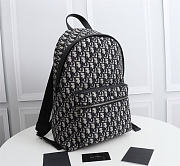 Dior Rider Backpack Black Oblique Size 29x40x13cm - 2