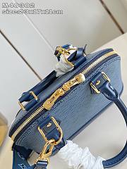 LV Alma BB Denim Blue Size 23x17x11CM - 6