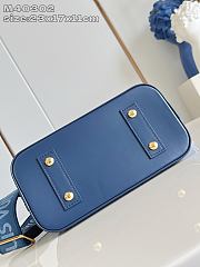 LV Alma BB Denim Blue Size 23x17x11CM - 4