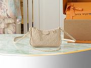 LV Easy Pouch On Strap Creme Bag Size 19x11x3CM - 5