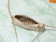 LV Easy Pouch On Strap Creme Bag Size 19x11x3CM - 4