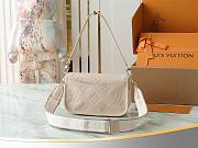 LV Diane Creme Bag Size 24x15x9CM - 4