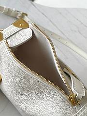 LV Side Trunk MM Bag White Gold Size 23x16x8CM - 2