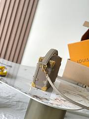 LV Side Trunk MM Bag Beige Gold Size 23x16x8CM - 5