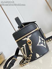LV Vanity PM Noir Black Monogram Size 19x13x11CM - 6